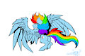 COMMISSION: Rainbow Dash Tattoo