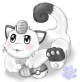 Cute Meowthy by Bluepaw