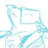 Sleeping in the Sun - Free sketch by Kegawa by Ryuuio