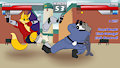 Fighting Game Mockup: Mod Brawlers