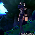 Just a walk at the night by CharlieTheSillyDeer