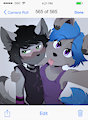 Jupiter and Luna by JupiterWolf