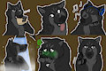 Wolf J Sticker Set #14