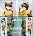 Arlene Nicolai Dakimakura by Kabangeh