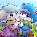 Erakir and Zaku by Zaaru