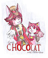 Cure Chocolat + Miku-Choco Badge