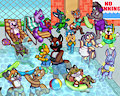 Pool Fun by Lucca