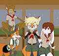 wet fox