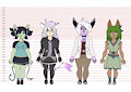Char Refs Set 7 by Bratcatt