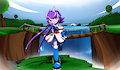 Sash Lilac splash art background