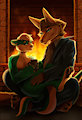 Bonding by the Fire - By Ruolina