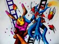 flamedramon vs antyramon by tmdduq6918