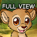 [Commission] Lion cub by Veemonsito