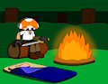 Sitting By The Fire