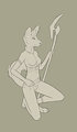 the wild (linework) by skullery