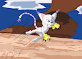 gatomon pouncing
