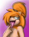 BIRTHDAY GIFT "Daestra's Birthday Bust Shot" (Art by GeneralGodzilla) by DHX2KArtz