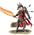 Dark Flame Crusader - By Ziegelzeig