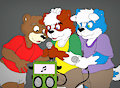 "The karaoke boys!"