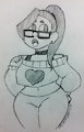 New hair idea by ChubbyDraws