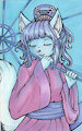 Serene Kitten - Coloured by GothicKitty3