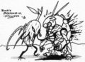 Zombie-Pickleman vs. Silverfish