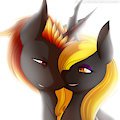 shadowedember and friends gift art