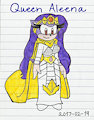 Queen Aleena the Hedgehog