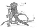 Xeno-doodles by JazzTheTiger