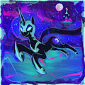 Speed Paint - Cute Nightmare Moon