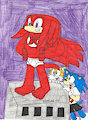 Knuckles as Captain Underpants