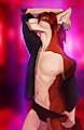 Alluring Red Wolf by LynnCore
