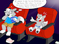Caiden at the Movies by FriskyWoods