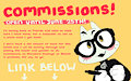 Commissions open until June 25th!