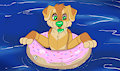 Floating pup&nbsp;&nbsp;-Art Trade-