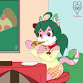 Pizza for Midori by TheVgBear