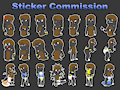 my first Sticker Commission