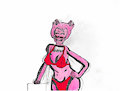 Clawdia Red Bikini