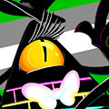Pride Icon: Bill Cipher (Dorito) by TheBealeCiphers
