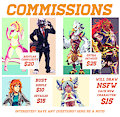 COMMISSION INFO! by ArtsyRobo