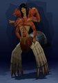 Miska the wolf spider god of chaos