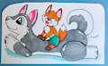 Hisssey Husky Ride - BooblesFennec