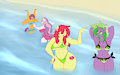 CMC and Spike(mare) Summer Fun