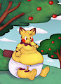 [C] Under the tree