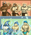 Garth and Talon Go Human