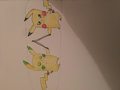 Sparky sparing with another pikachu by Pikaboy58