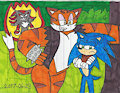 Tommy Thunder flirts with Sonic