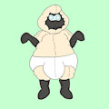 Rubber Sheep Suit