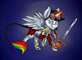 Lightning Bliss: Warrior Within by BrushStroke