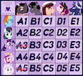 MLP Breeding Chart #1: OPEN by DEATHANDTHEMOON